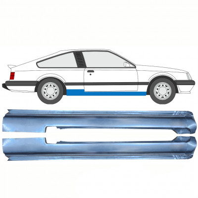 Reparatie dorpel voor Opel Monza 1978-1986 / Links + Rechts / Set 10868