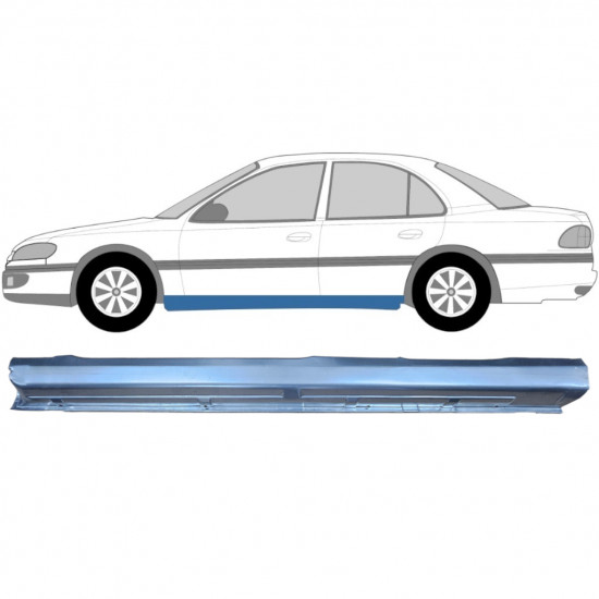 OPEL OMEGA 1996-2003 DORPEL REPARATIEPANEEL / LINKS