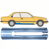 Reparatie dorpel voor Opel Rekord E 1977-1986 / Links + Rechts / Set 10871