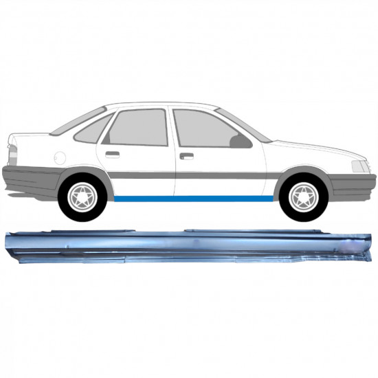 OPEL VECTRA 1988-1995 DORPEL REPARATIEPANEEL / RECHTS