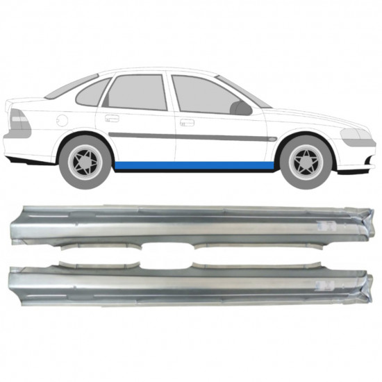 OPEL VECTRA 1995-2002 DORPEL REPARATIEPANEEL / SET