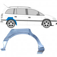 OPEL ZAFIRA 1999-2005 WIELKAST REPARATIE PANEEL / RECHTS