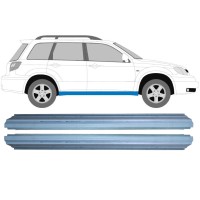 Reparatie dorpel voor Mitsubishi Outlander 2003-2007 / Links + Rechts / Set 16144
