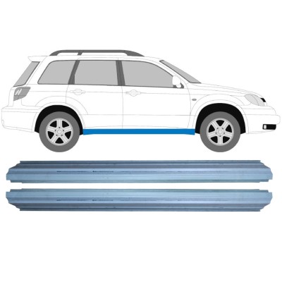 Reparatie dorpel voor Mitsubishi Outlander 2003-2007 / Links + Rechts / Set 16144