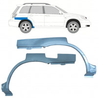 Reparatiepaneel achterspatbord voor Mitsubishi Outlander 2003-2007 / Set 11539