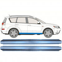 Reparatie dorpel voor Mitsubishi Outlander 2007-2012 / Links = Rechts (symmetrisch) / Set 10144