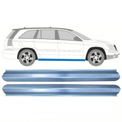 Binnenste reparatie dorpel voor Chrysler Pacifica 2003-2007 / Links = Rechts (symmetrisch) / Set 10357