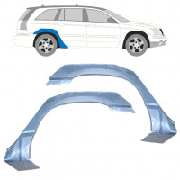 Reparatiepaneel achterspatbord voor Chrysler Pacifica 2003-2007 / Links + Rechts / Set 9970