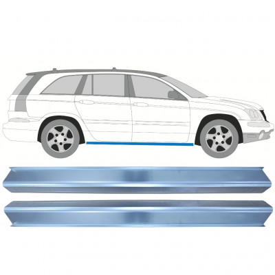 Reparatie dorpel voor Chrysler Pacifica 2003-2007 / Links = Rechts (symmetrisch) / Set 9971