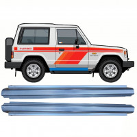 Reparatie dorpel voor Mitsubishi Pajero 1982-1992 / Links = Rechts (symmetrisch) / Set 10362