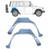 Reparatiepaneel achterspatbord voor Mitsubishi Pajero 1982-1992 / Links + Rechts / Set 9631