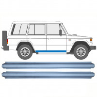 Reparatie dorpel voor Mitsubishi Pajero 1982-1992 / Links = Rechts (symmetrisch) / Set 10363