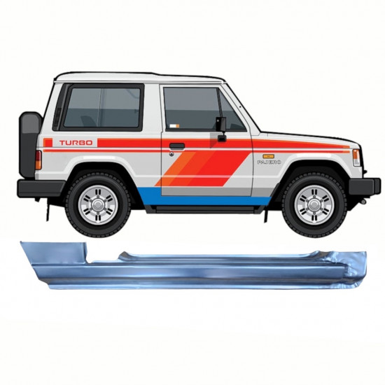 MITSUBISHI PAJERO 1982-1992 VOL DORPEL REPARATIEPANEEL / RECHTS