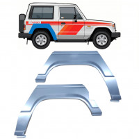 Reparatiepaneel achterspatbord voor Mitsubishi Pajero 1982-1992 / Links + Rechts / Set 9998