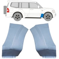 Reparatiepaneel voorspatbord voor Mitsubishi Pajero 1999-2006 / Links + Rechts / Set 16903