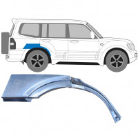 Reparatiepaneel achterspatbord voor Mitsubishi Pajero 1999-2006 / Rechts 7207