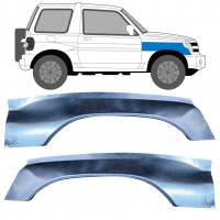 Reparatiepaneel voorspatbord voor Mitsubishi Pajero Pinin 1998- / Links + Rechts / Set 10624