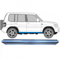 Reparatie dorpel voor Mitsubishi Pajero Pinin 1998-2007 / Links = Rechts (symmetrisch) 5125