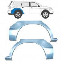 Reparatiepaneel achterspatbord voor Mitsubishi Pajero Sport 1996-2008 / Links + Rechts / Set 10584