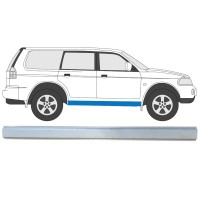 Binnenste reparatie dorpel voor Mitsubishi Pajero Sport 1996-2008 / Links = Rechts (symmetrisch) 14871 Binnenste reparatie dorpel voor Mitsubishi Pajero Sport 1996-2008 / Links = Rechts (symmetrisch) 14871