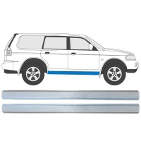 Binnenste reparatie dorpel voor Mitsubishi Pajero Sport 1996-2008 / Links + Rechts / Set 14872 Binnenste reparatie dorpel voor Mitsubishi Pajero Sport 1996-2008 / Links + Rechts / Set 14872