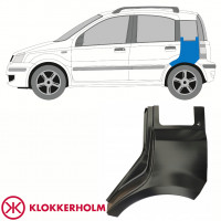 Reparatiepaneel achterspatbord voor Fiat Panda 2003-2012 / Links 10752