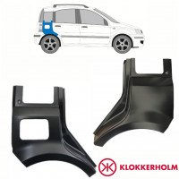 Reparatiepaneel achterspatbord voor Fiat Panda 2003-2012 / Links + Rechts / Set 10753