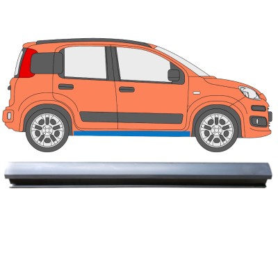 Reparatie dorpel voor Fiat Panda 2012- / Links = Rechts (symmetrisch) 14970