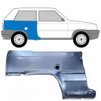 Reparatiepaneel achterspatbord voor Fiat Panda 1980-2002 / Rechts 11814