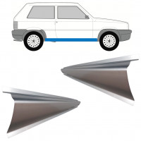 Reparatie dorpel voor Fiat Panda 1980-2002 / Links = Rechts (symmetrisch) / Set 10950