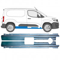 Volledige dorpel voor Toyota Proace City 2019- / Links / Rechts / Links + Rechts 15955