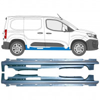 Volledige dorpel voor Toyota Proace City 2019- / Links / Rechts / Links + Rechts 15958