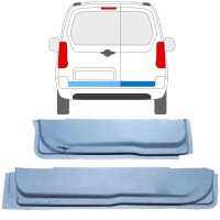 Binnen reparatiepaneel achterste deuren voor Citroen Berlingo 2008-2018 / Links + Rechts 16912