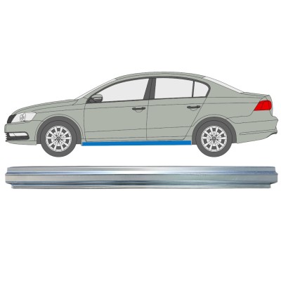 Reparatie dorpel voor Volkswagen Passat B7 2010-2015 / Links 16356