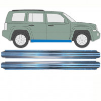 Reparatie dorpel voor Jeep Patriot 2006- / Links = Rechts (symmetrisch) / Set 10302