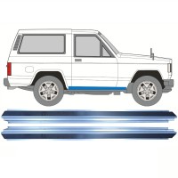 Reparatie dorpel voor Nissan Patrol K160 1979-1990 / Links + Rechts / Set 16291