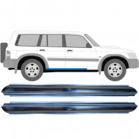 Reparatie dorpel voor Nissan Patrol 1997-2009 / Links = Rechts (symmetrisch) / Set 10284