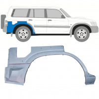 Reparatiepaneel achterspatbord voor Nissan Patrol 1997-2009 / Rechts 12757