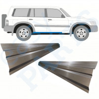 Binnenste reparatie dorpel voor Nissan Patrol 1997-2009 / Links = Rechts (symmetrisch) / Set 10366