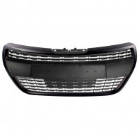 Zwarte grill voor Peugeot 208 2015-2019 ALLURE 7537