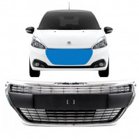 Grill voor Peugeot 208 2015-2019 ALLURE 7507