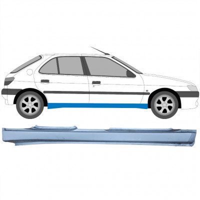 Volledige dorpel voor Peugeot 306 1993-2001 / Rechts 6943