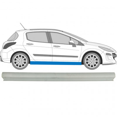 Reparatie dorpel voor Peugeot 308 2007-2013 / Rechts 6950