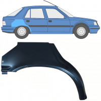 Reparatiepaneel achterspatbord voor Peugeot 309 1986-1993 / Rechts 10724