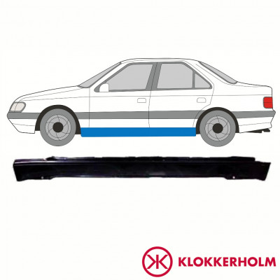 Reparatie dorpel voor Peugeot 405 1987-1996 / Links 10779