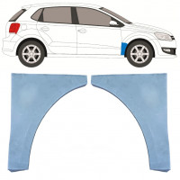 Reparatiepaneel voorspatbord voor VW Polo 2009-2017 / Links + Rechts / Set 10513