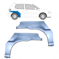 Reparatiepaneel achterspatbord voor VW Polo 1999-2001 / Links + Rechts / Set 9216