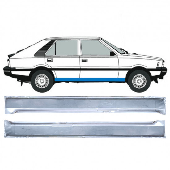 FSO POLONEZ 1978-2002 DORPEL REPARATIEPANEEL / SET