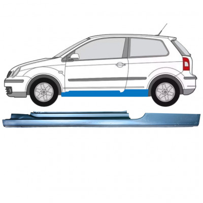 Volledige dorpel voor Volkswagen Polo 2001-2009 / Links 12857