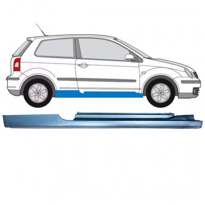 Volledige dorpel voor Volkswagen Polo 2001-2009 / Rechts 12856